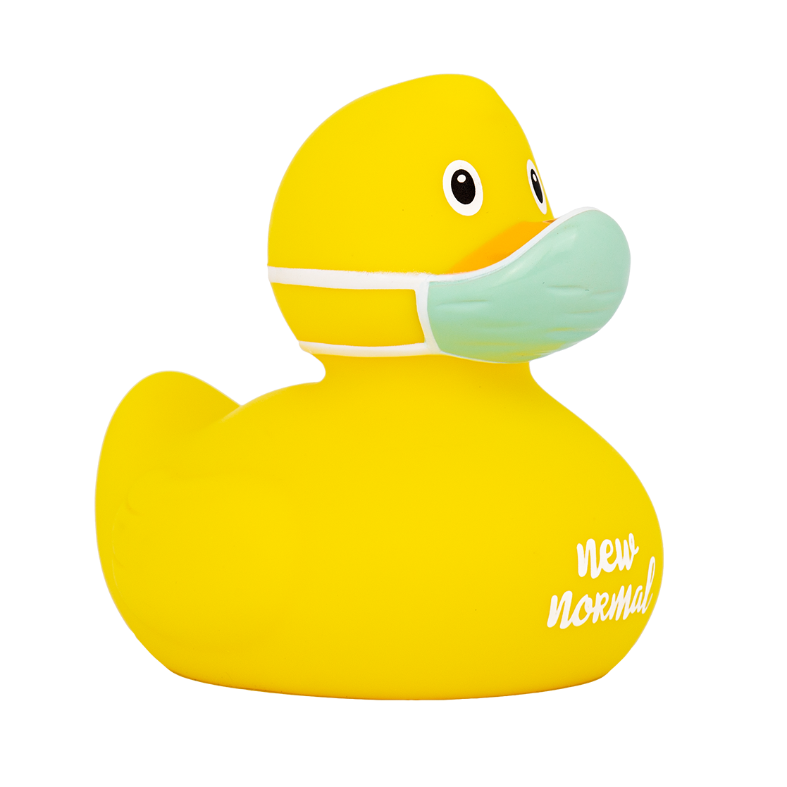 Gele Corona Duck "NIEUW NORMAAL"