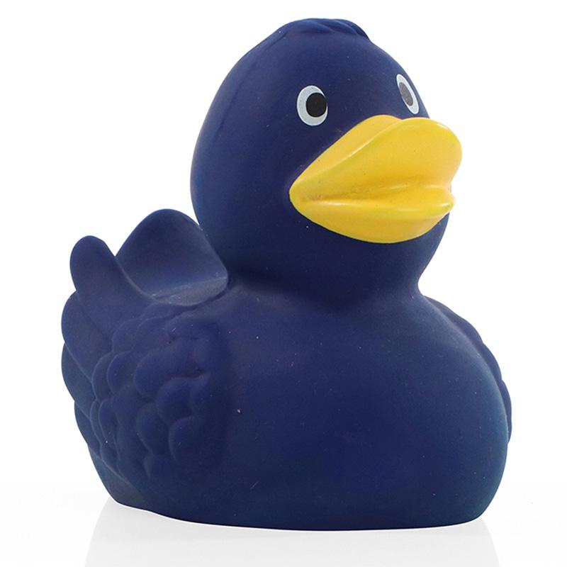 Gummi blå duck.