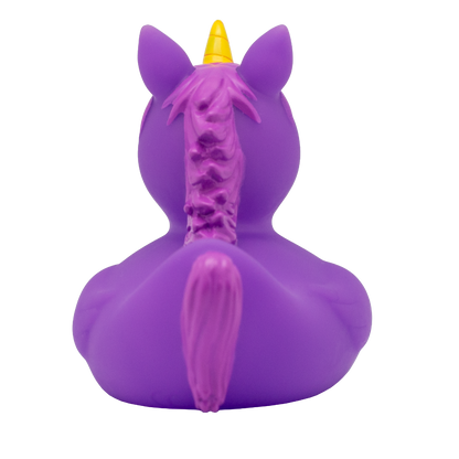 Anatra viola licorne.