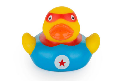Superhero bath duck