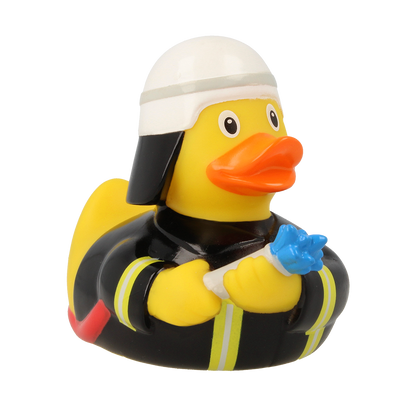 Black Firefighter Duck.