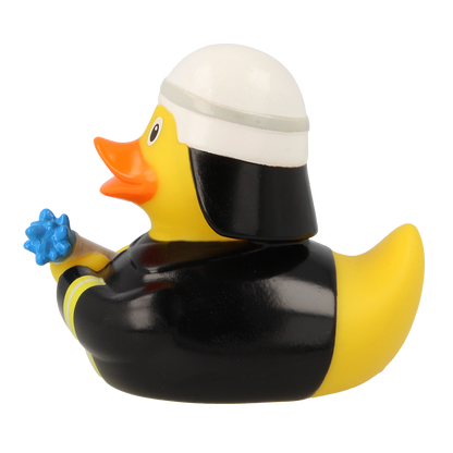 Black Firefighter Duck.