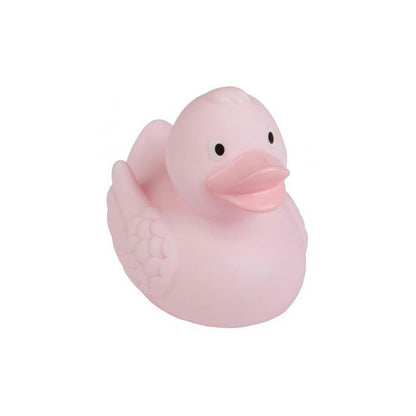 Pastel pink duck.