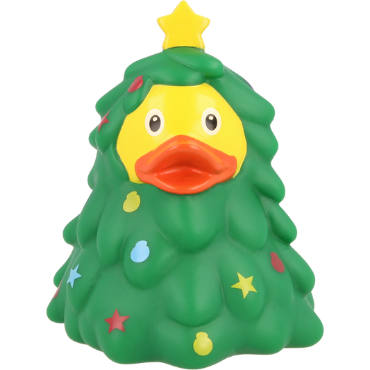 Pato de árbol de navidad