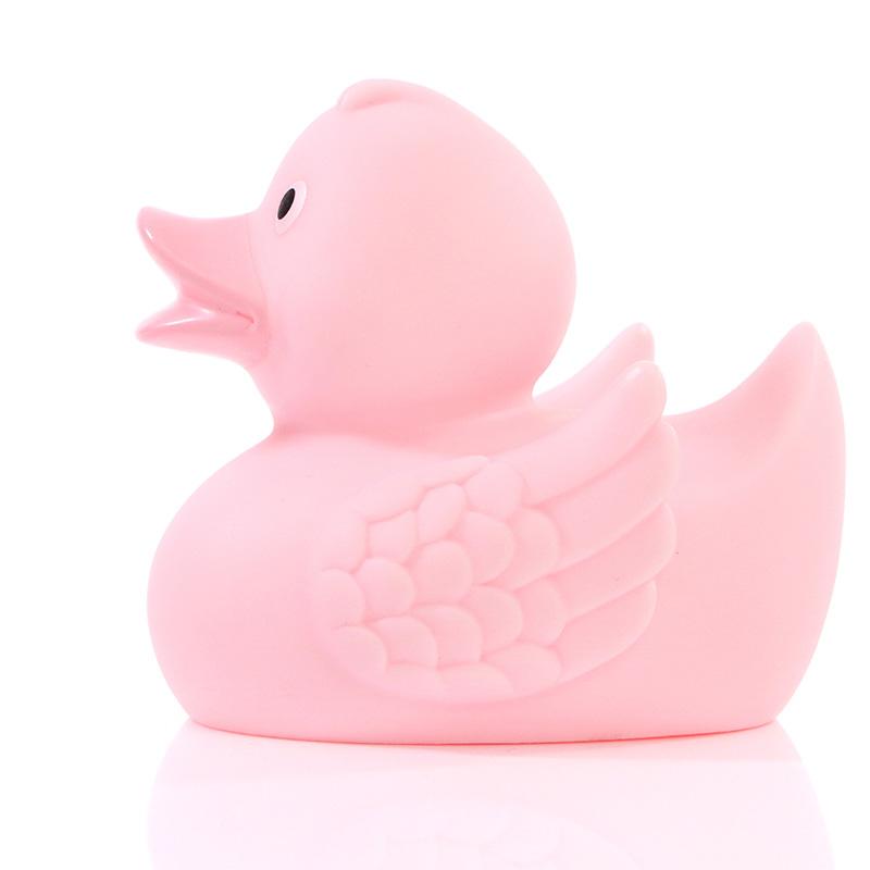 Pastel pink duck