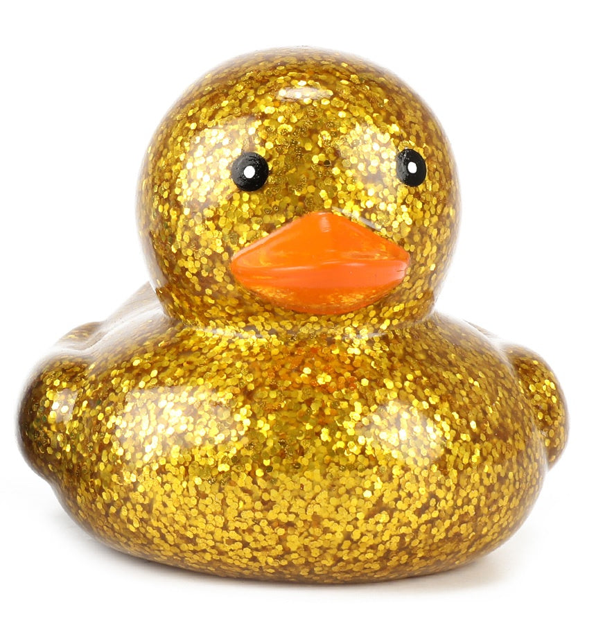 Geel Glitter Duck