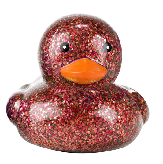 Red Glitter Duck.