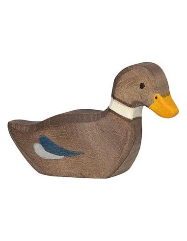 Figurine Canard en Bois