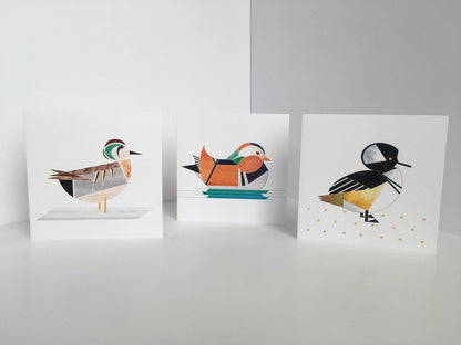 Elegante Sarcelle Duck Durses Card