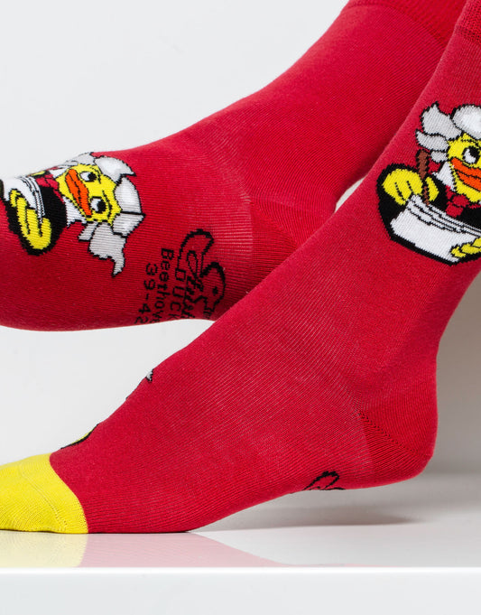 Beethoven duck socks