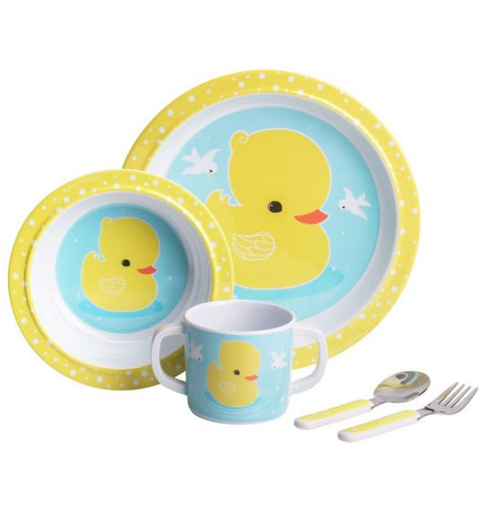 Gelbe Enten-Baby-Mahlzeitbox