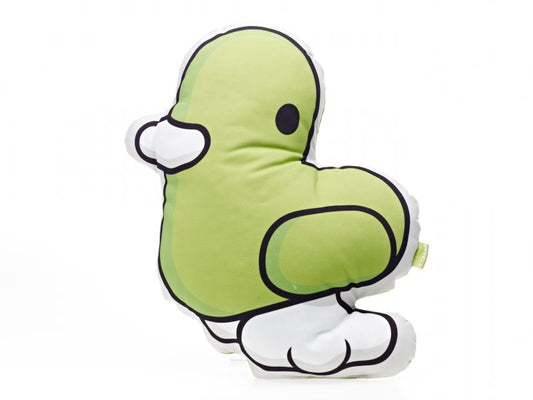Green duck cushion