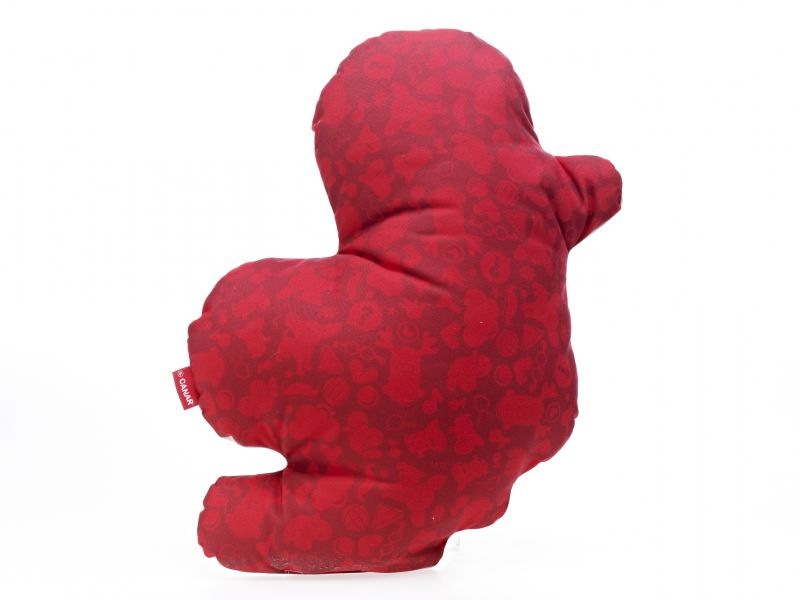 Red duck cushion