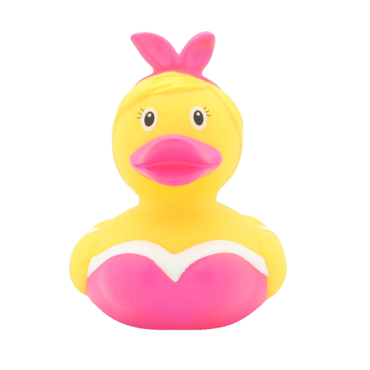 Pink Pin Up Duck