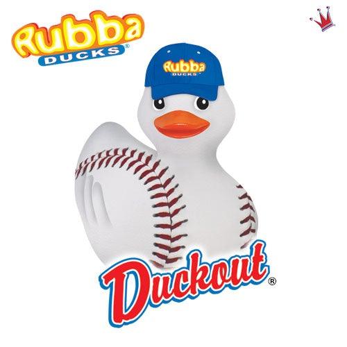 Canard Baseball Rubba Ducks - Canard de Bain
