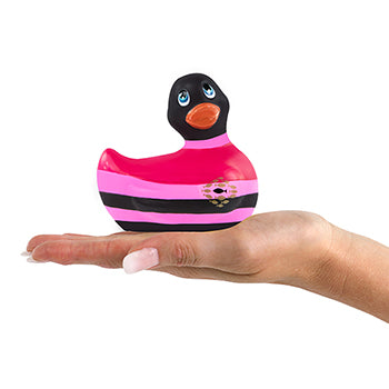 Canard Colors Noir Big Teaze Toys | Canard vibrant I Rub My Duckie 2.0
