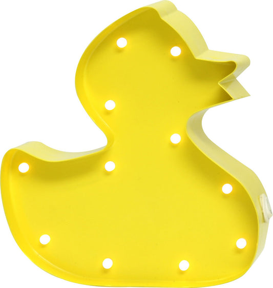 Lámpara de pato amarillo