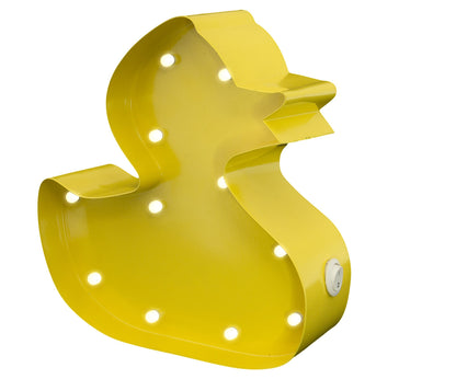 Yellow duck lamp