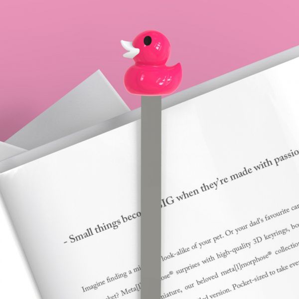 Fuchsia pink duck page