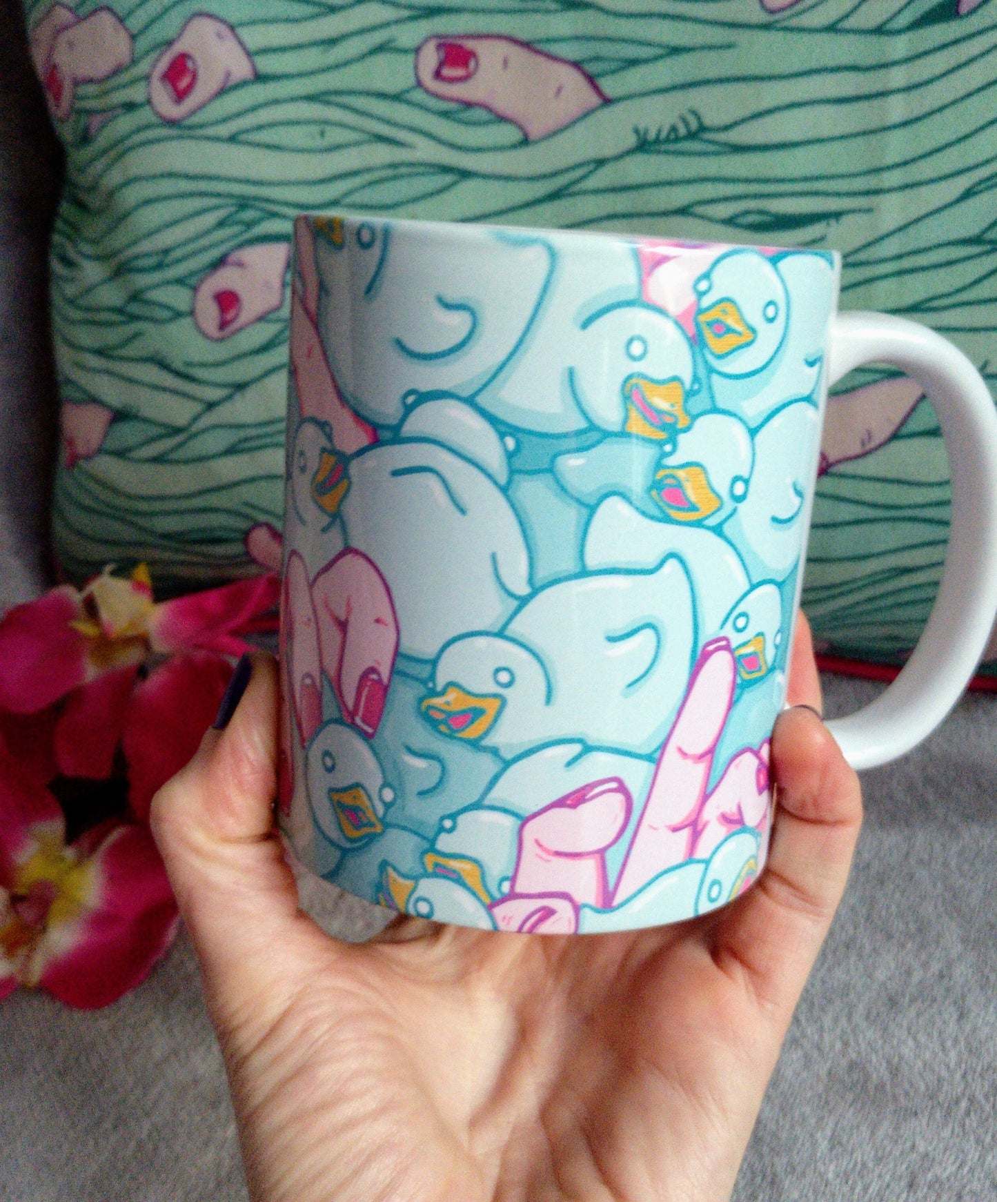 Duckies Taza de pato