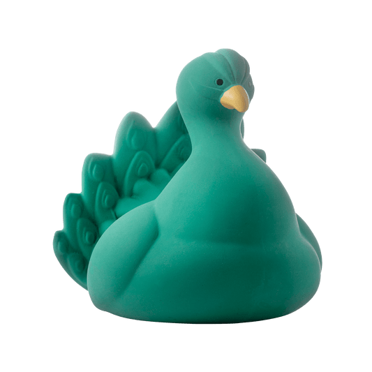 Green bath peacock