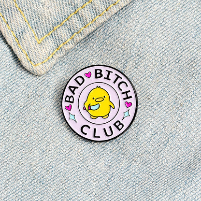 Pins Canard Bad Club Club