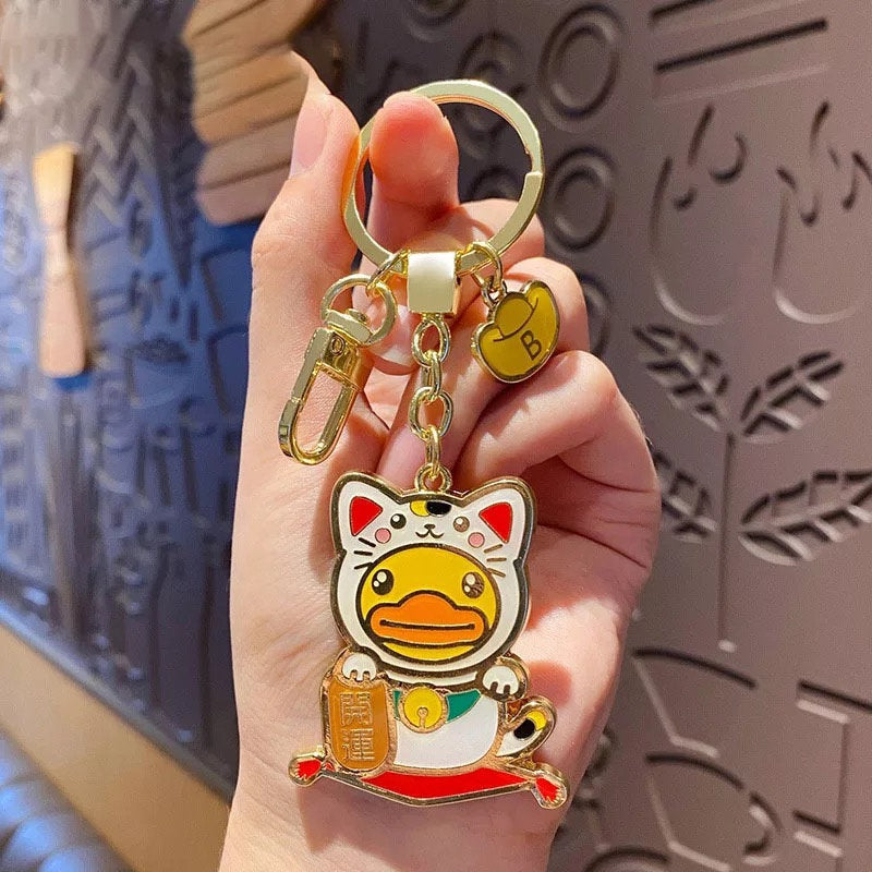 Keychain Duck Chat fortunato