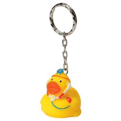 Doctor duck keychain