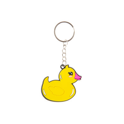 Color duck keychain