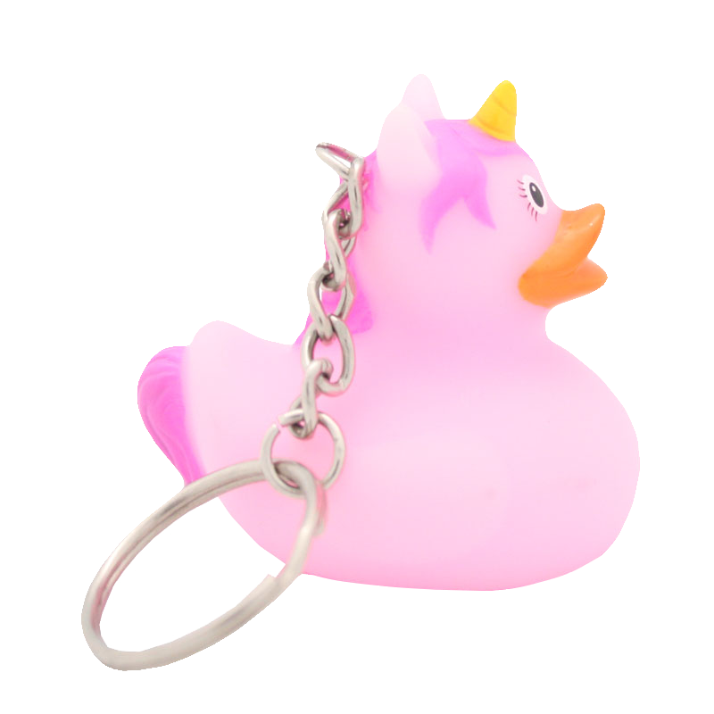 Rosa Unicorn Duck Keychain