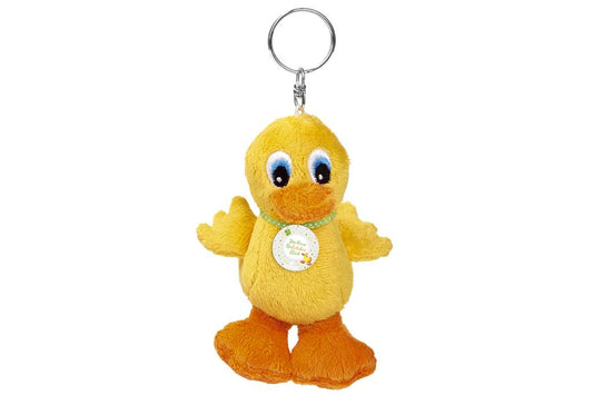 Duck plush keychain