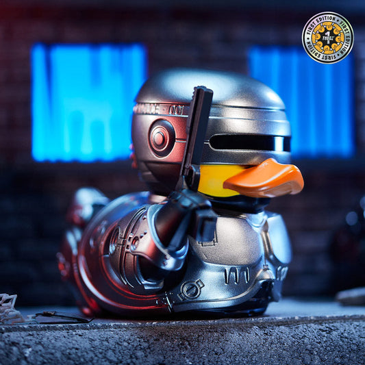 Canard RoboCop TUBBZ | Numskull Official Robocop TUBBZ Cosplay Duck Collectable