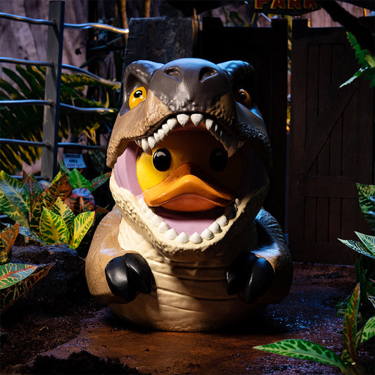 Canard T-Rex Géant Jurassic Park TUBBZ | Cosplaying Ducks Numskull