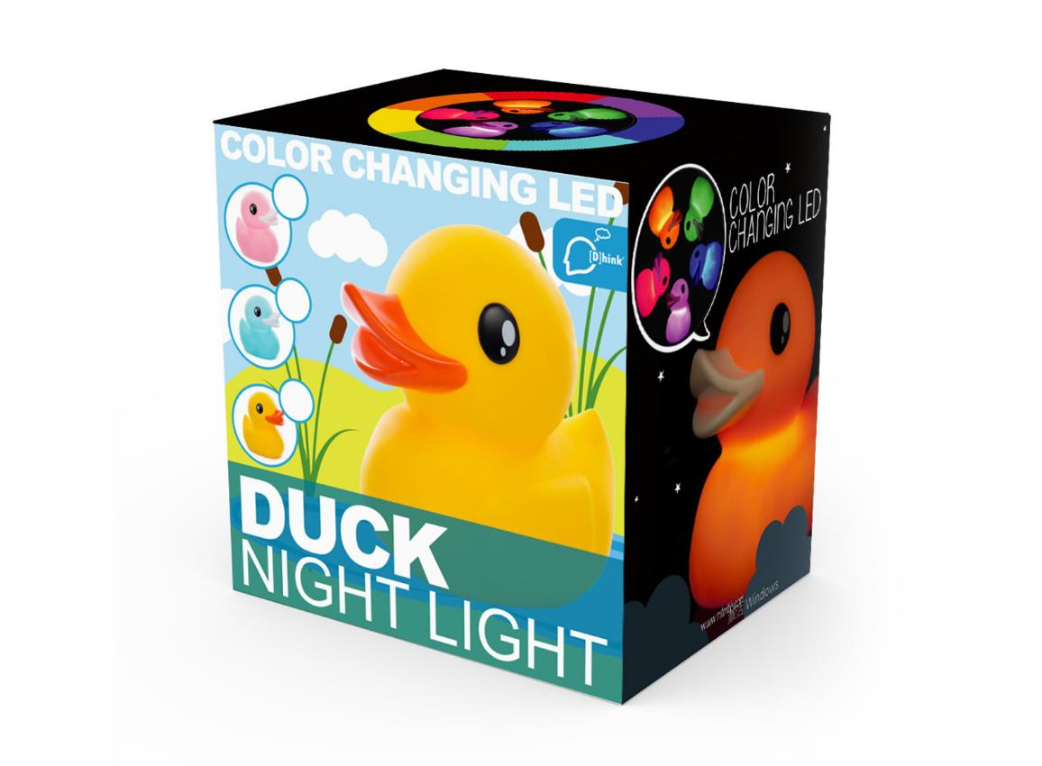 Gult Duck Night Light