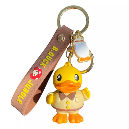 Adventurer yellow duck keychain