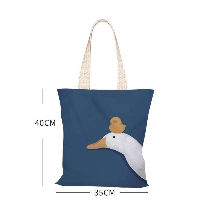 Tote Bag Ducks.