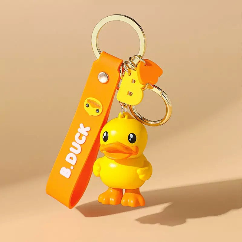 Gelbe Ente Schlüsselanhänger
