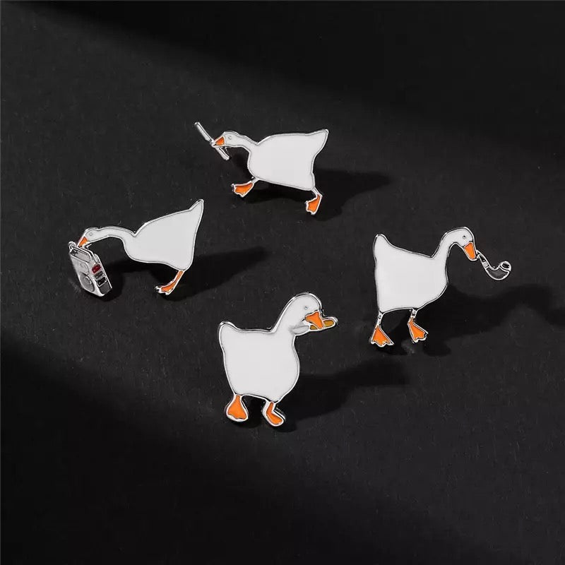 Ghetto Blaster Duck Pins