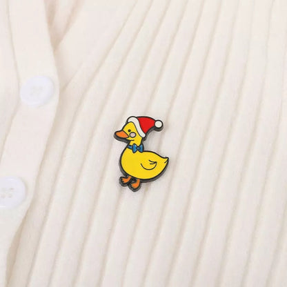 Christmas Bonnet Duck Pins