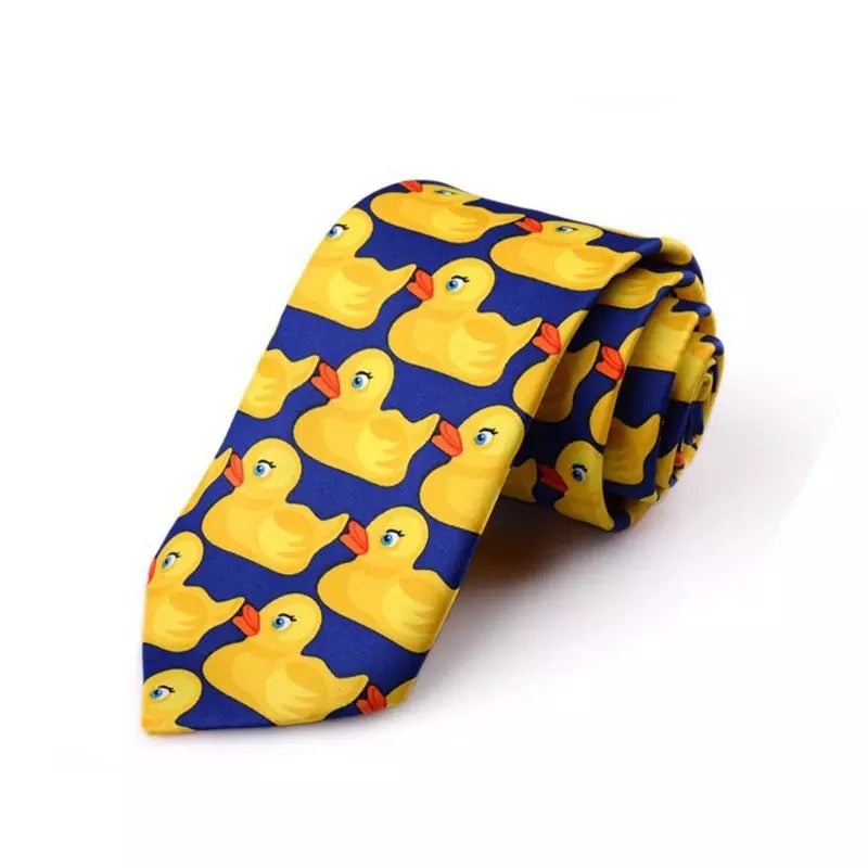 Gul Ducks Tie