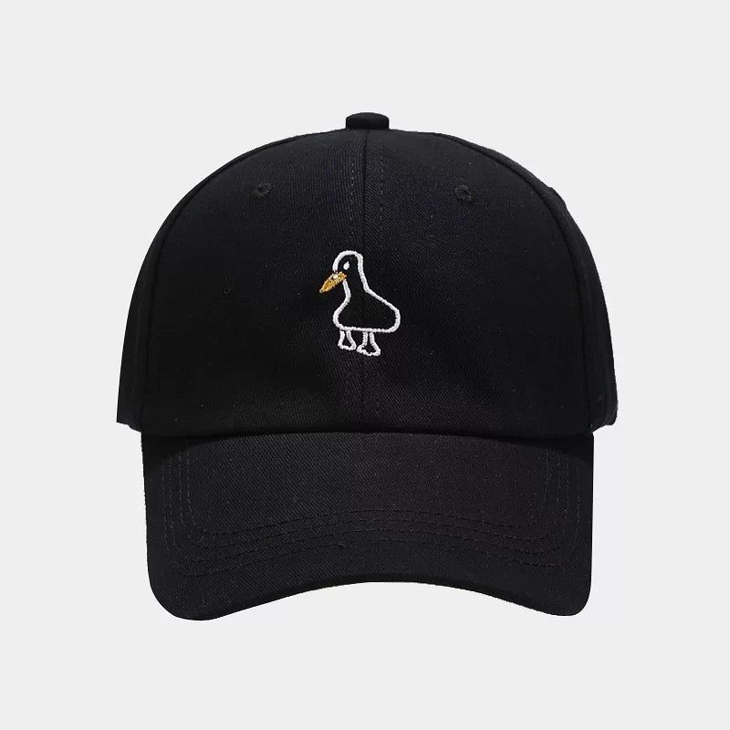 Embroidered duck cap