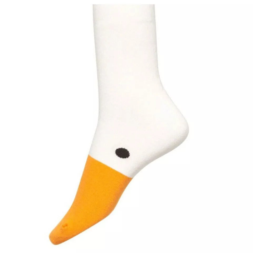 White duck socks