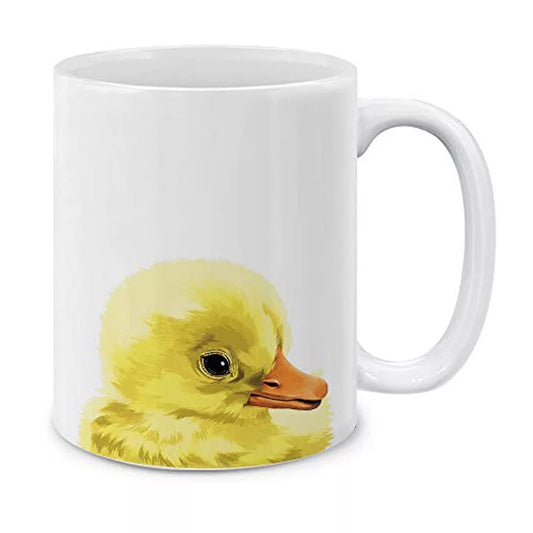 Yellow duck mug