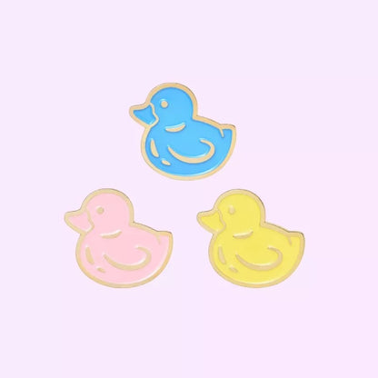 Yellow Bath Duck Pins