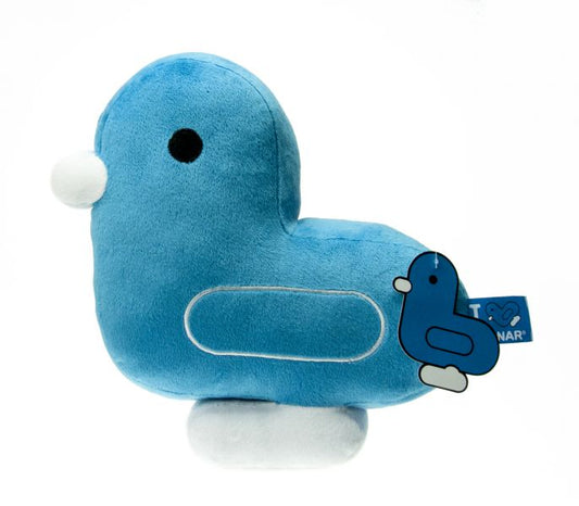 Blue duck cushion